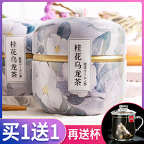 Buy 1 round of 3 Osmanthus oolong cold brewed tea Japanese fruit tea canned tea bags Brewed tea combination tea bags