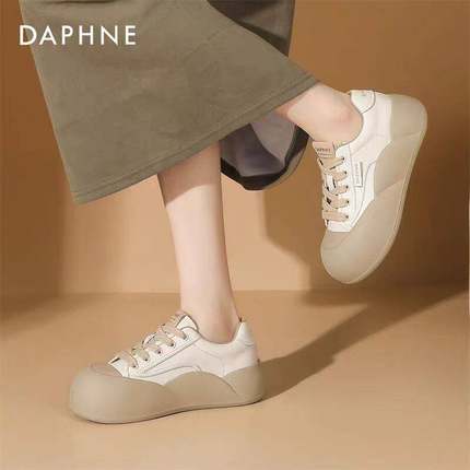 达芙妮百搭休闲鞋2024春秋新