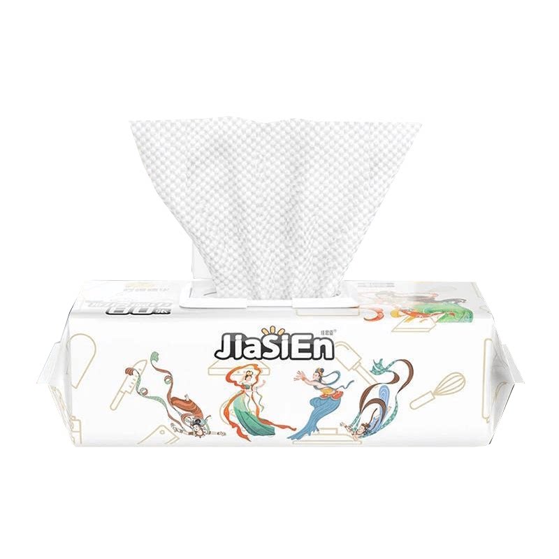 绿百荷厨房清洁湿巾大包灶台抽油烟机洗碗池清洁