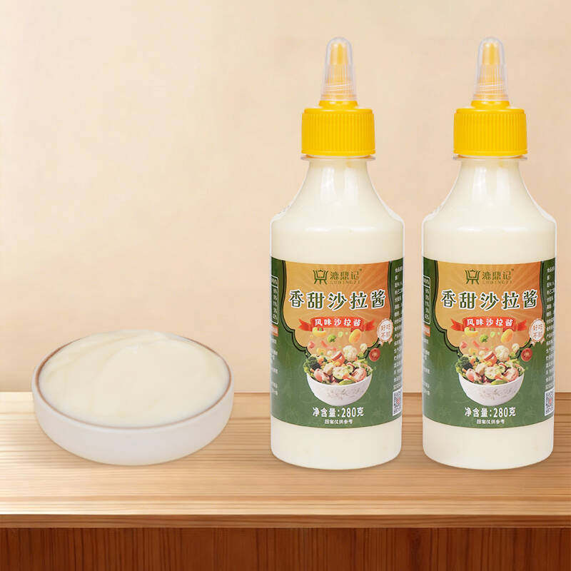 沙拉酱漉鼎记蔬菜水果专用挤压瓶商用摆摊烘焙汉堡寿司批发番茄酱