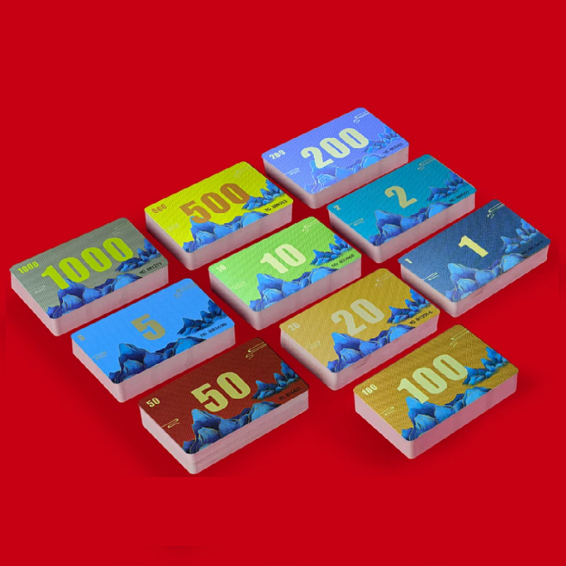棋牌室专用塑料积分卡币防水牌卡游戏筹码 原价¥1.1 券后¥1.1