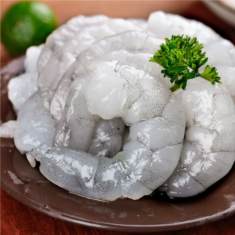 环球水产冷冻虾仁鲜冻无冰虾肉去虾线鲜冻辅食虾冷链锁鲜速达虾饺