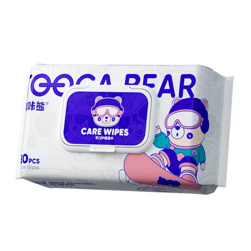 大包湿巾80抽1包湿巾家庭清洁加大加厚柔软