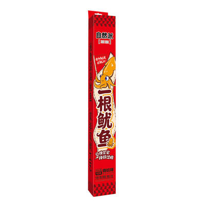 自然派一根鱿鱼丝条开袋即食
