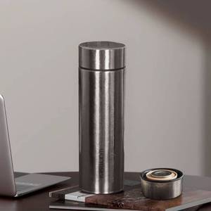 Warmsky钛杯子纯钛保温杯男士高端大容量车载户外高档商务泡茶杯