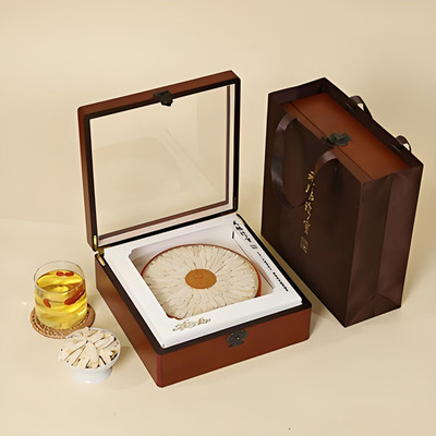 西洋参滋补养生礼盒年货送回礼