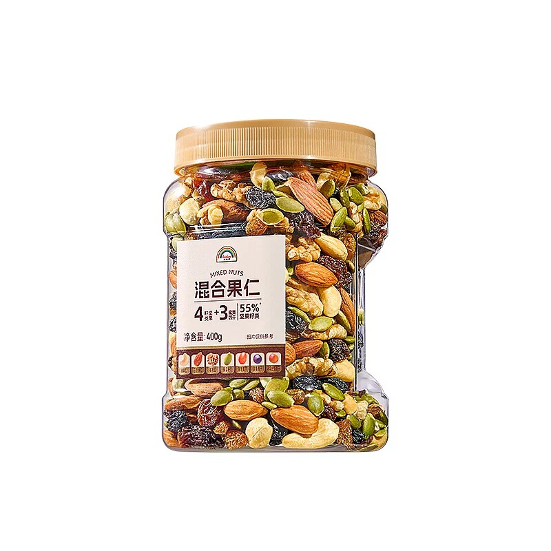 天虹牌每日坚果750g混合果仁年货礼盒孕妇休闲零食综合送礼大礼包