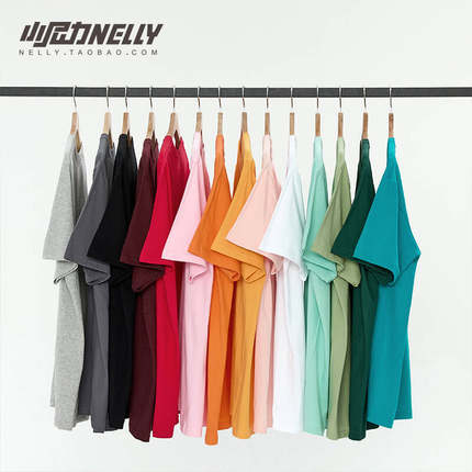 短袖t恤男女春夏潮牌重磅230g纯棉青少年ins宽松休闲高街美式衣服