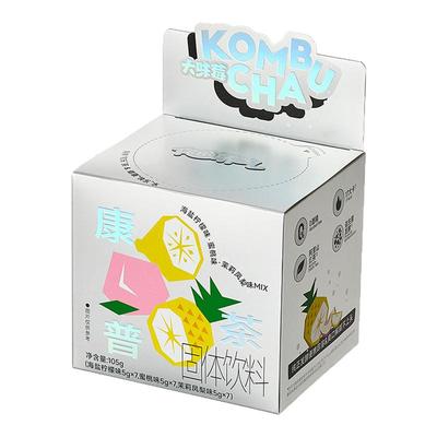 大味莓柠檬康普茶0脂0白砂糖0酒精活性益生菌发酵健康气泡茶饮料
