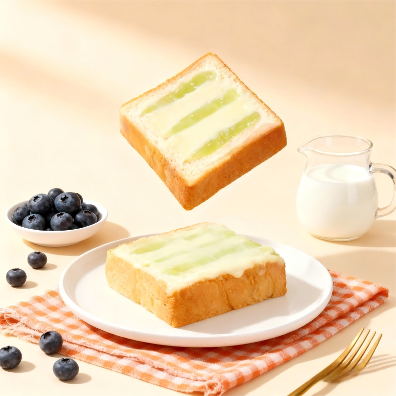 唇动奶盖吐司片面包早餐整箱营养黄桃果酱奶油学生健康零食糕点心