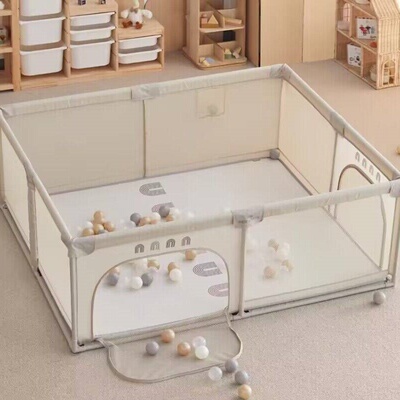 BeiE/贝易布艺围栏婴儿爬爬垫