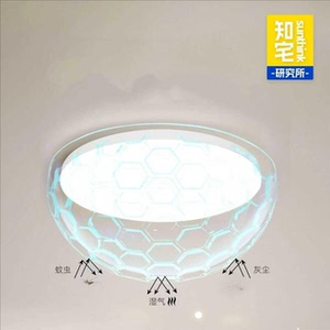知宅led吸顶灯卧室阳台灯面包灯