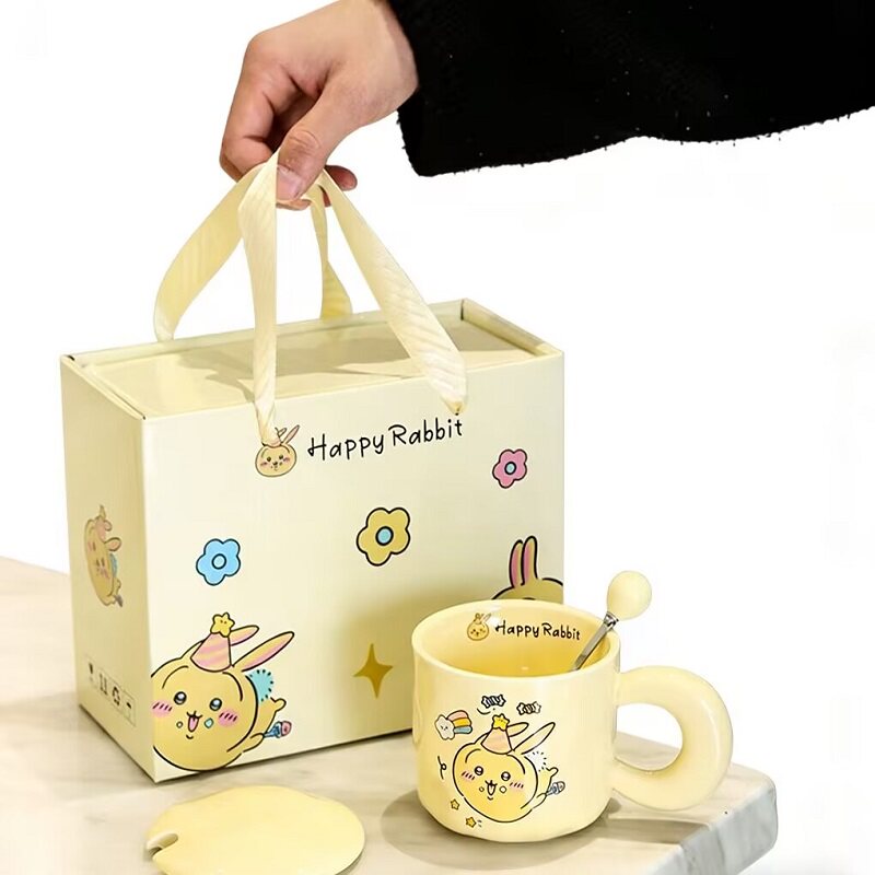 chiikawa乌萨奇杯子礼盒套装生日礼物送闺蜜高颜值礼品马克杯