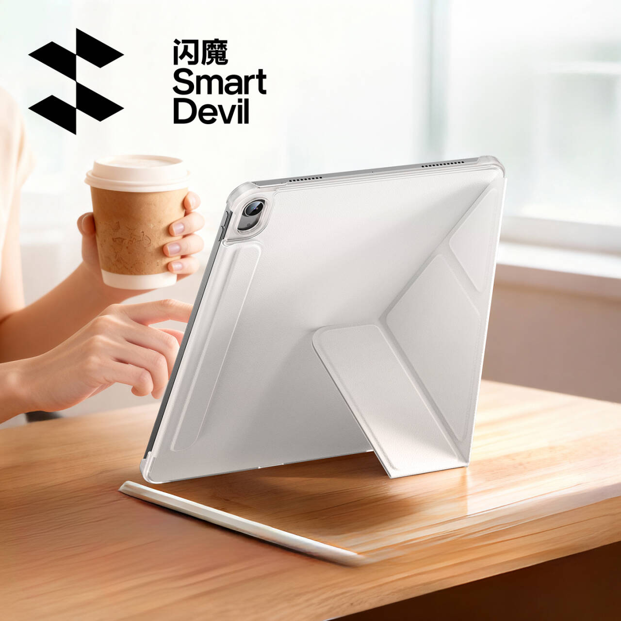 闪魔适用ipadair7保护壳11平板保护套Pro5苹果9mini第10代13英寸4新款2磁吸6可拆分外双面夹轻薄保护三丽鸥.9