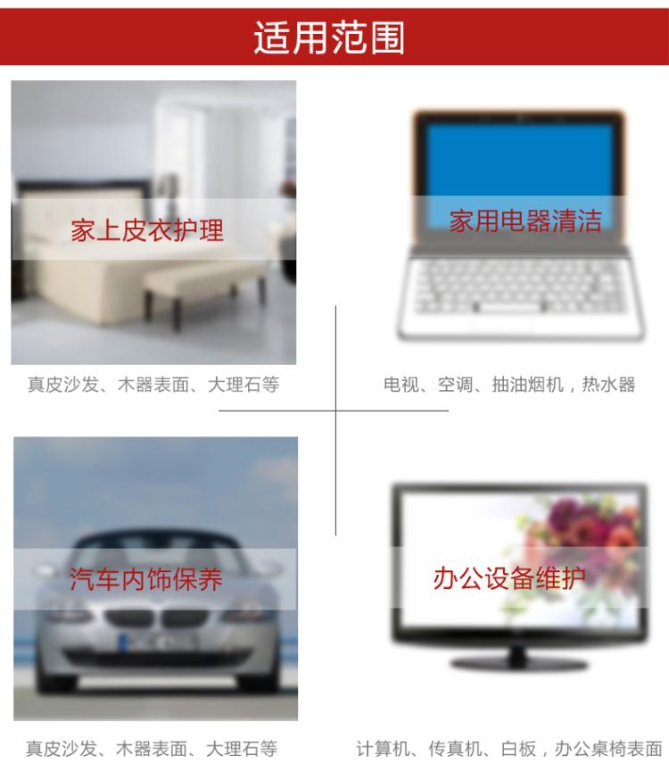 Bi Lizhu túi sofa da đại lý làm sạch da 330ml * 2 chai làm sạch và bảo trì bộ dụng cụ - Nội thất / Chăm sóc da 	xi đánh giày dính quần áo	