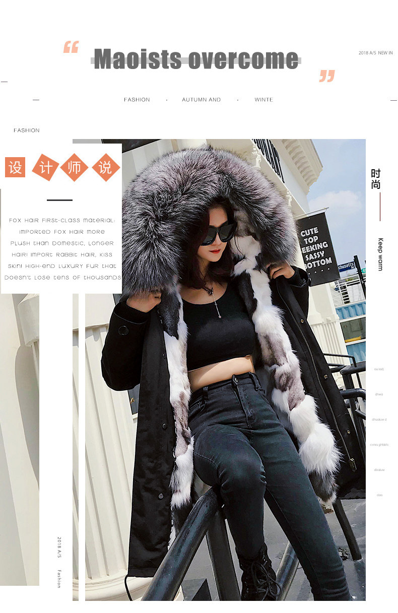 Manteau de fourrure femme - Ref 3174048 Image 8