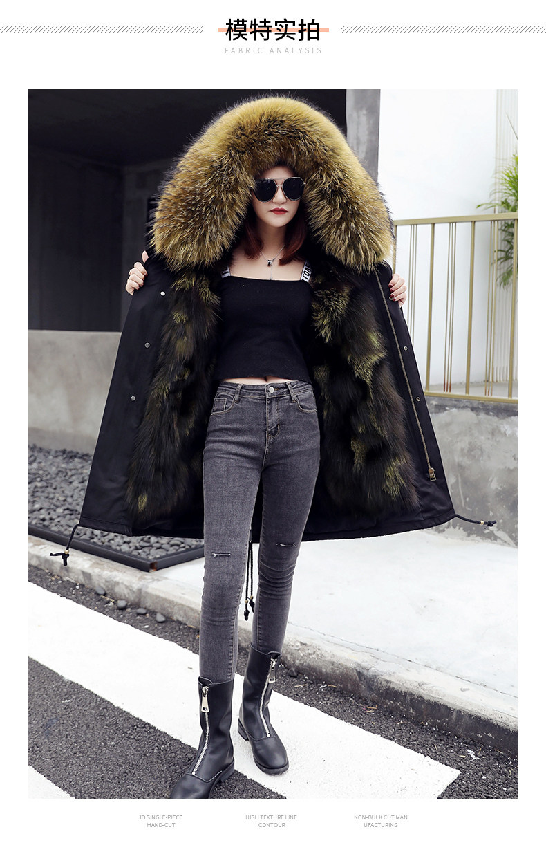 Manteau de fourrure femme - Ref 3174048 Image 15