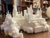 Highwarts Castle Harry Potter Magic School Castle 3D Print Horvoz