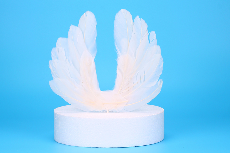 White Angel Feather Wings Cake Flag Trang trí Bàn tráng miệng Cắm Unicorn Bánh trang trí Trang trí Net Đỏ - Trang trí nội thất các đồ trang trí bàn làm việc