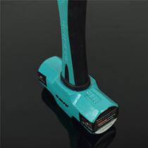 AIWO octagonal hammer TPR handle square head stone hammer hammer 3 pounds 4 pounds 2 pounds P hand hammer octagonal hammer hammer hammer head