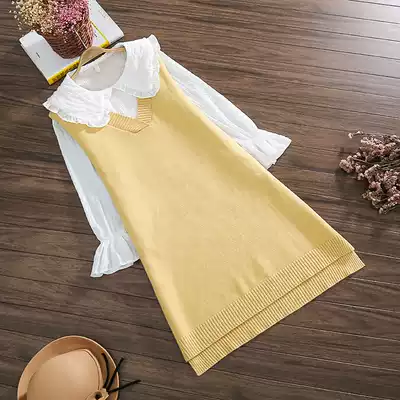 Pregnant women Spring suit 2021 New pregnant mother tide dress loose spring and autumn dress vest dress pregnant women out two sets