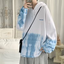 Wear and clothing Male Chains with caps Loose Zoration Gradient Color Clothes Spring Autumn Season Trends 100 Hitch 2021 New Coats