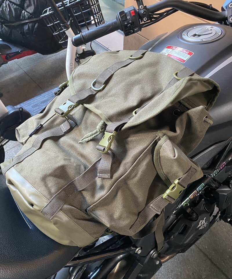 German Army MIL-TEC Mountain Rucksack Green Bag Backpack Outdoor