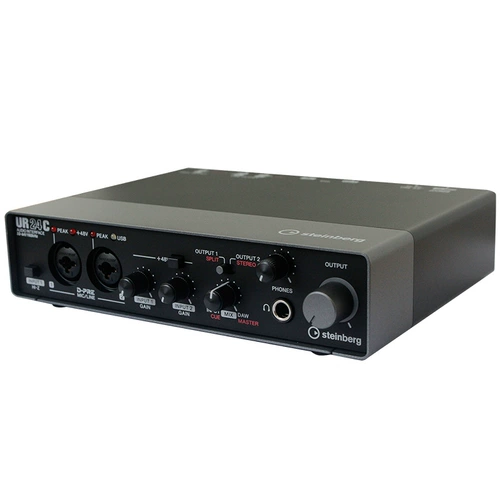 Yamaha Shengca UR24C Профессиональная внешняя USB -гитарная музыкальная звукозапись трансляция в прямом эфире