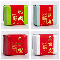 Spot bronzing label sticker rock tea cinnamon tea packaging bag bubble bag adhesive sealing sticker printing custom