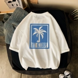 Летняя футболка с коротким рукавом для школьников, короткий рукав