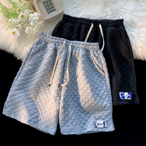 Пластырь, ретро шорты, небольшие дизайнерские штаны, на шнурках, в американском стиле, тренд сезона, популярно в интернете