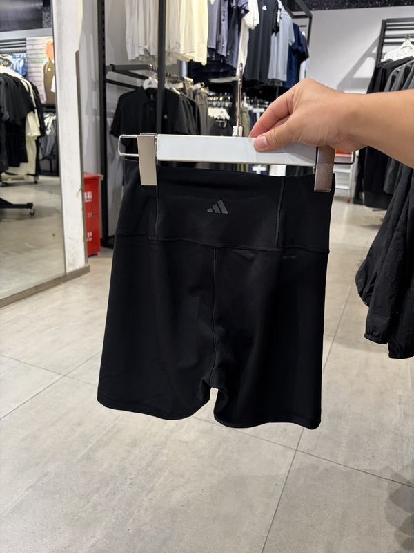 Adidas Adidas Yoga Shorts Women's Summer Sports Training High-Elastic Quick-Drying Tummy Control Cycling Pants Il7325