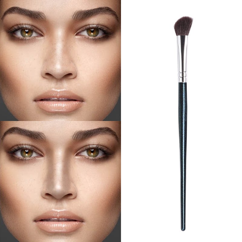Bevelled Nose Shadow Brush Sloped Nose A Flat Nose Side Shadow Brush Shades Fine Fix Brushed Nose Eye Shadow Brush Wool