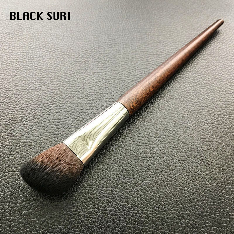 Silhouette brush bevel trim brush oblique head side face shadow brush blush brush shadow brush portable beginners one pack