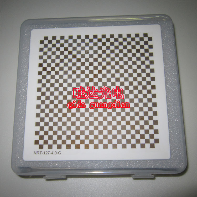 CCD Camera Ceramic Calibration Plate Opencv Corner Point Distortion Calibration block 108x108MM panes 4MM