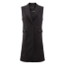 MECITY Womens 2019 mùa thu mới giữa chiều dài ren lên eo áo khoác không tay 531039 - Áo vest Áo vest