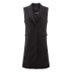 MECITY Womens 2019 mùa thu mới giữa chiều dài ren lên eo áo khoác không tay 531039 - Áo vest