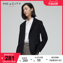 MECITY womens clothing spring leisure commute One grain buckle vocational west suit jacket 536868-cc
