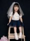 어린이의 베일 사진 소품 헤어핀 공주 어머니와 딸 부모와 어린이 소녀 인터넷 유명인 아기 생일 1 살짜리 머리 장식
