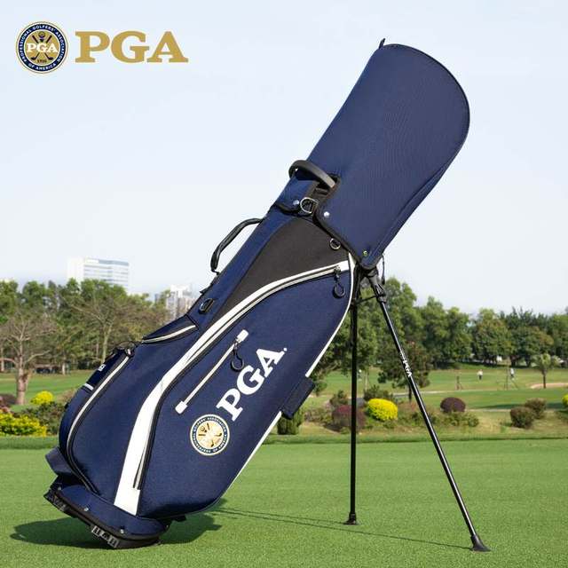 American Super Golf Shoulder Bag Bracket Bag Men's and Women's Double Backpack Plug Port Light Portable Club Bag