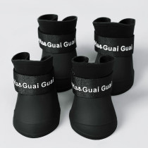 Summer waterproof small dogs Rain shoes Doggy shoes Pets Koketeddy Bears dog footed dog footed shot in spring and summer