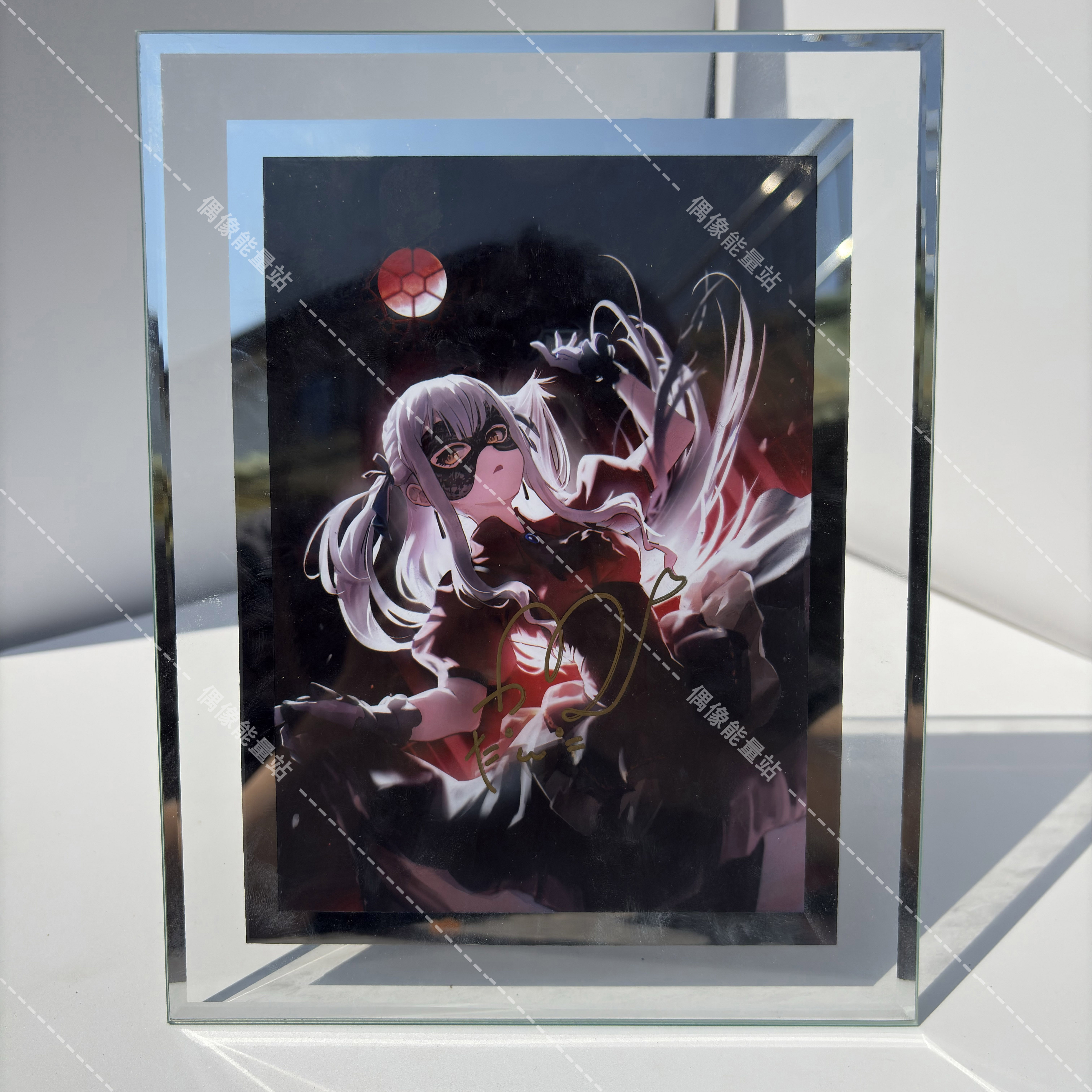 BanG Dream! 聲優親筆簽名照豐川祥子聲優高尾奏音親筆簽名照-淘寶
