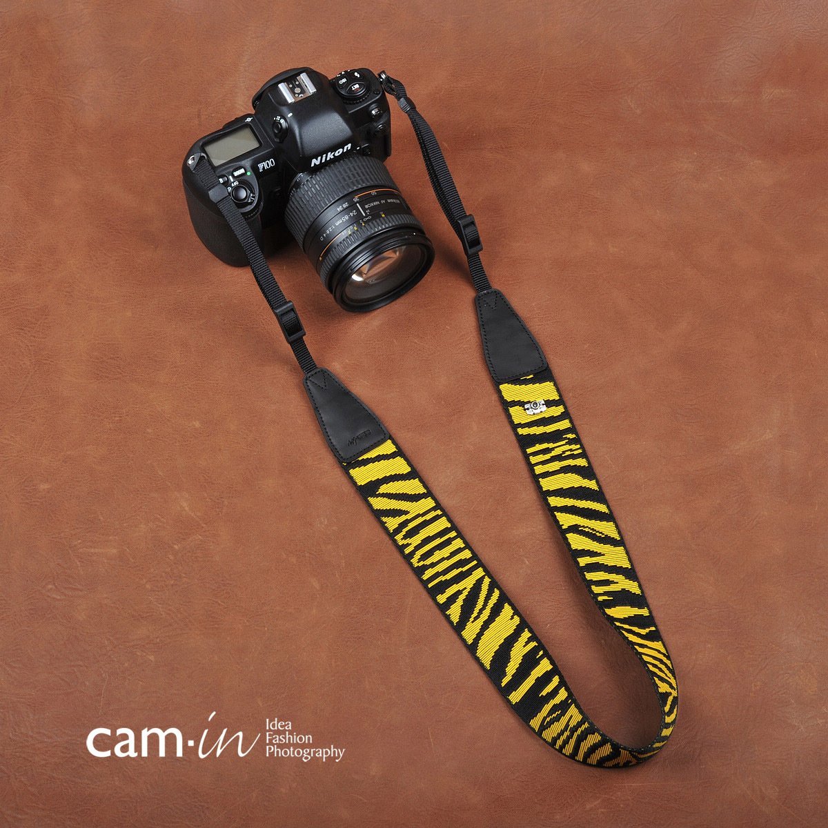 cam-in Zebra Common Type Single-LRD Camera Strap Micro Single Photography Shoulder Strap Cam8264