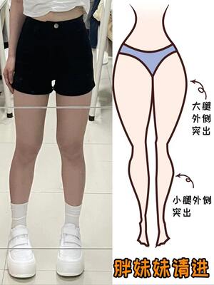 Hot girl shorts for women's summer outerwear. Slightly overweight girls, high-waisted, slimming, tight, body-hugging, stretch jeans, ultra-short hot pants