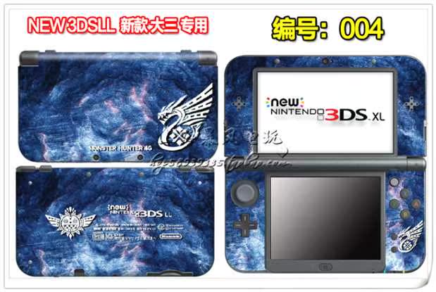 Miếng dán máy giảm đau 3DSLL MỚI NEW3DSXL mới ba bộ phim mới Bộ phim cơ thể chủ nhà NEW3DS - DS / 3DS kết hợp nesura miếng dán 3d cho máy chơi game