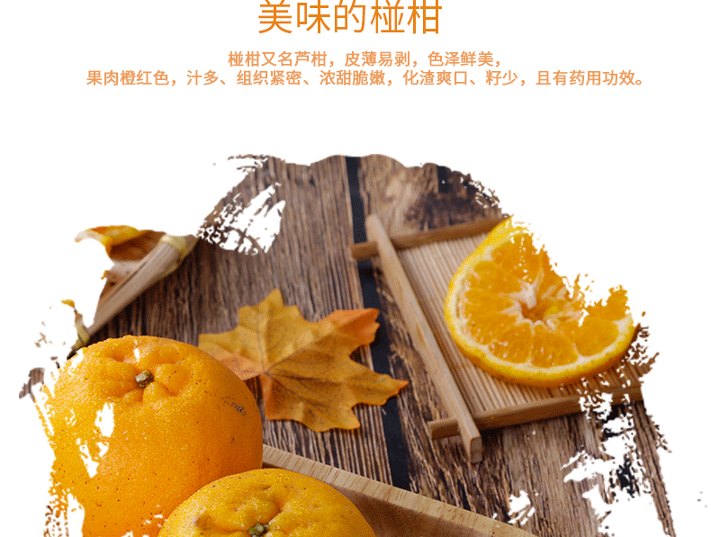 衢州椪柑芦柑 新鲜柑橘 6斤 图1