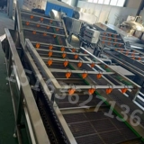 Черночная очищающая машина с чесноком из чеснока Амарант Свежий чеснок очищающий воздух оборудование размером с черничная стиральная машина чистка овощи чистые