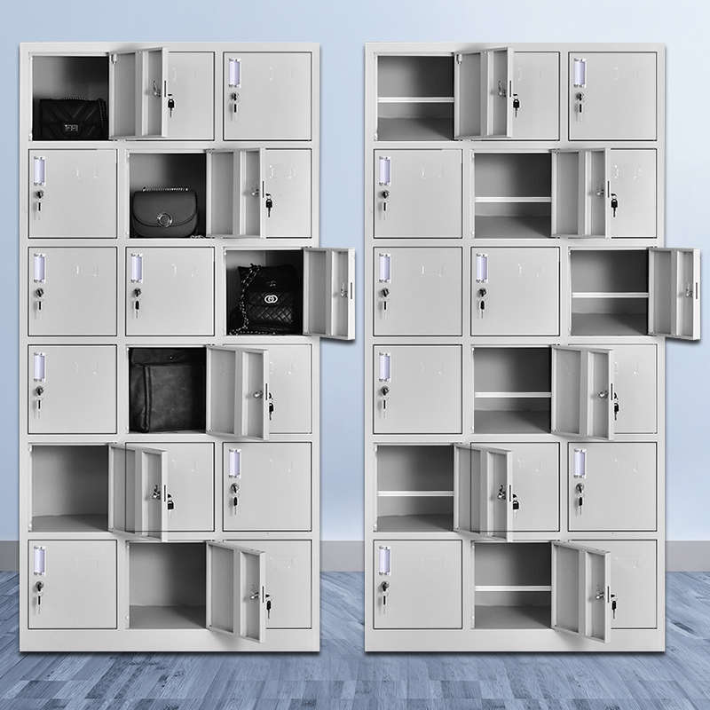 18 Doors 24 Doors Plus Partitions Multiple Doors Double Shoes Cabinet Staff Quarters 12 Doors 15 Door Sheet Steel Dressing Cabinet Bowls Tray Cabinet