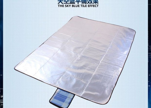 Nam Wolf Picnic Mat Picnic Vải ngoài trời Thảm hoang dã Thảm mùa xuân Tour ẩm ướt Thảm bãi biển - Thảm chống ẩm / Mat / Gối thảm xốp lót sàn