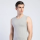 Áo vest nam cotton trẻ trung thoáng khí tay áo vest nam vest thể dục Slim mùa hè áo vest bó sát áo thun ba lỗ